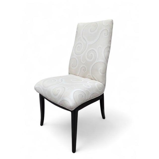 Mid 20th Century High Back Dining Chairs Attributed to Directional - 12 For Sale - Image 12 of 12