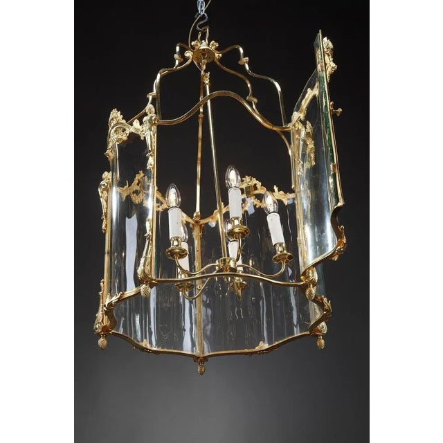 Large Entrance Hall Lantern, Château Léoube, Bormes For Sale - Image 15 of 18