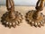 Mid 20th Century Spanish Florentine Candlesticks - Mirrored Wood, Gilt Gold, Vintage Candle Holders For Sale - Image 5 of 10