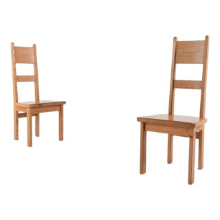 Pine Chairs by Roland Wilhelmsson for Karl Andersson & Söner, Sweden, 1960s, Set of 6 For Sale