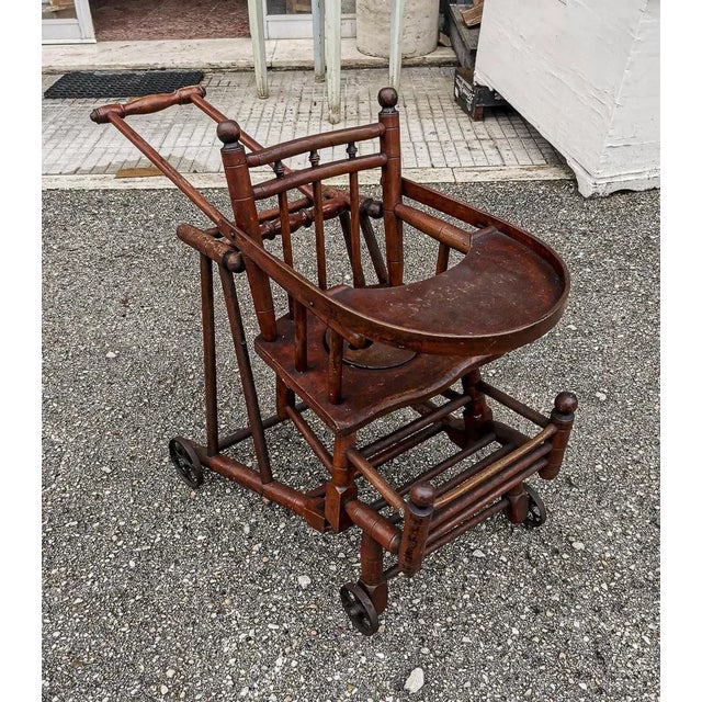 Wood Children's Stage Chair, Italy, 1900s For Sale - Image 7 of 9