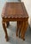 Wood Set of Four Carved Antique Nesting Tables For Sale - Image 7 of 14