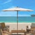 Create a stylish and shady retreat for any outdoor space with our Aklin market umbrella. Featuring a wide rectangular...