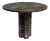 Arti Emperador Dark Marble Round Dining Table 40" For Sale