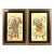 Pair of Vintage Chinese Gongbi Silk Paintings of Guardian Warriors For Sale