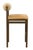 Brown Set of 4 Thayer Barstools by Maiden Home Dark Oak Wood Leather & Shearling Seats For Sale - Image 8 of 11