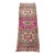1960s Turkish Miniature Distressed Rug - 1’1x3’ For Sale