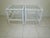 Coastal Coastal Bamboo Rattan White Coffee Table With Two End Table Glass Top Set of 3 For Sale - Image 3 of 12