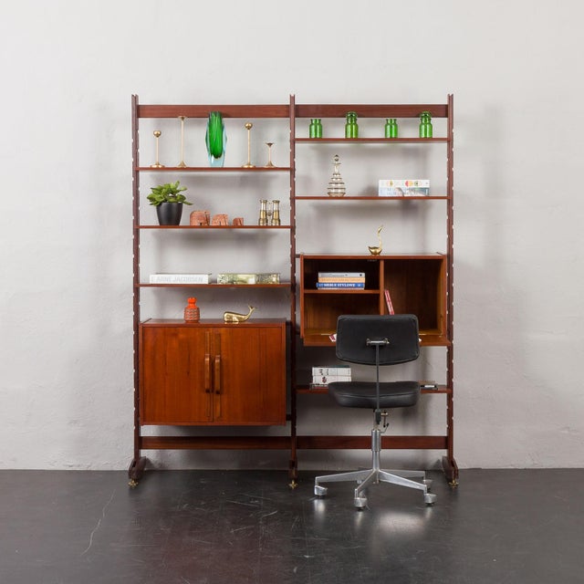 1960s Free-Standing Wall Unit or Room Divider by Ico Parisi, Italy, 1960s For Sale - Image 5 of 18