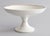 Antique Belgian White Ironstone Gilt Pedestal Compote For Sale - Image 10 of 10