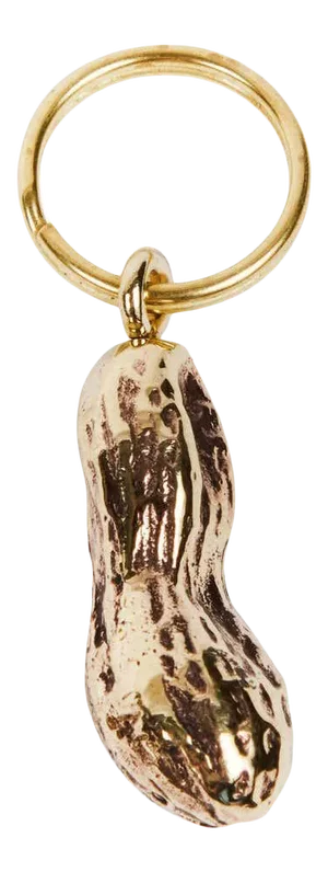 Carl Auböck Model #5617 'Peanut' Brass Figurine Keyring