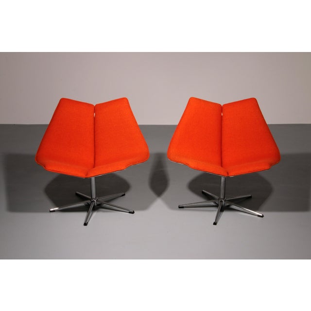 Montreal 67 Pavillon Chairs attributed to Christen Sørensen for Ebena-Lasalle, 1970s, Set of 2 For Sale - Image 9 of 12