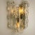 Citrus Swirl Clear Glass Wall Lights or Sconces by J.T. Kalmar, 1969, Set of 2 For Sale - Image 12 of 15