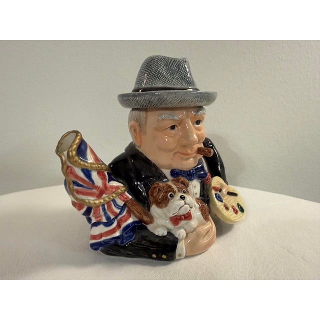 A striking and highly collectible vintage Fitz and Floyd figural character teapot featuring the unmistakable likeness of...