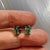 Metal Natural Emerald Stud Earrings 14k White Gold 1.25 Cts Certified For Sale - Image 7 of 8