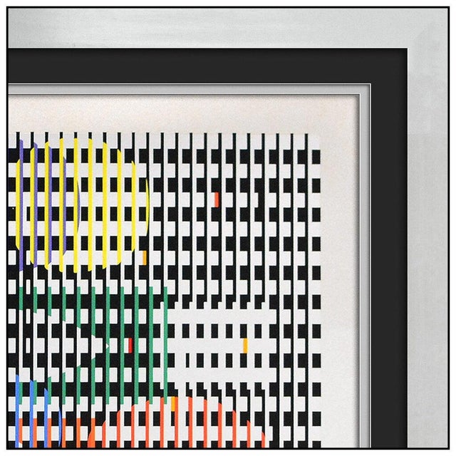 Printmaking Materials Late 20th Century Double Metamorphosis I, Yaacov Agam For Sale - Image 7 of 7