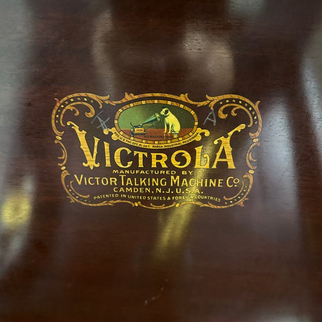Antique Victor Victrola XVI Phonograph For Sale - Image 10 of 12