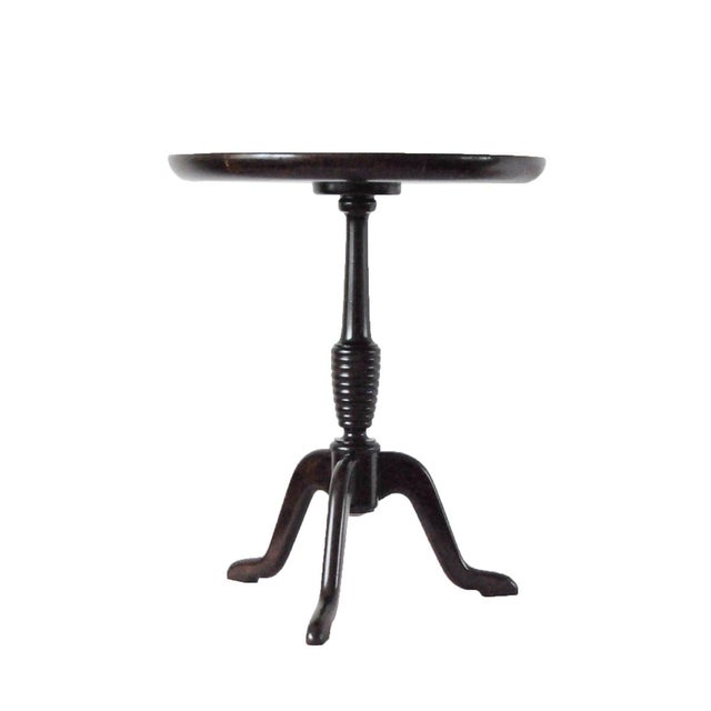 Side Table in Stained Dark Beech by Anton Kildeberg For Sale - Image 14 of 14