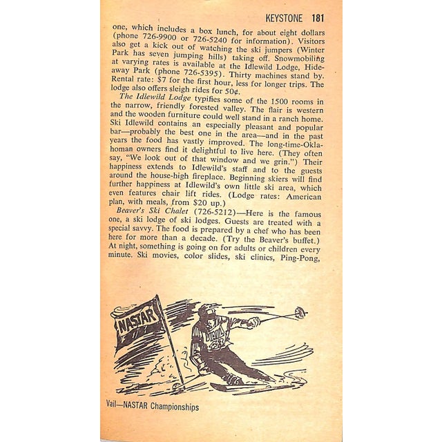 "Twa Getaway Guide Denver" 1971 Casewit, Curtis W. For Sale In New York - Image 6 of 7