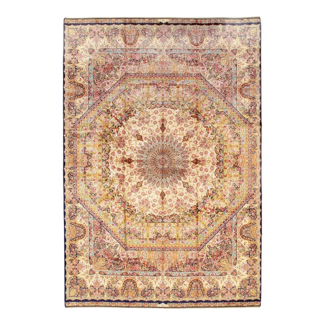 Pasargad DC Exquisite Design Paris Palace Fine Power Loom V.Silk Rug For Sale
