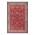 Retro Persian Tabriz Red/Beige Wool Rug - 8'1'' X 11'3'' For Sale
