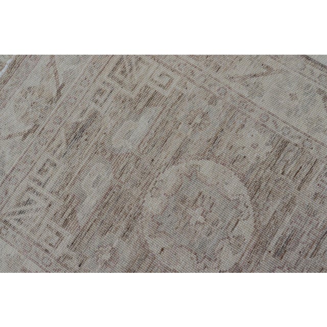 Khotan Design Runner With Geometric-Circle Medallion's by Keivan Woven Arts 2'9 X 14'4 For Sale - Image 11 of 11