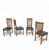 Nova Chairs with Leather Seats from Bros, Set of 4 For Sale - Image 13 of 18