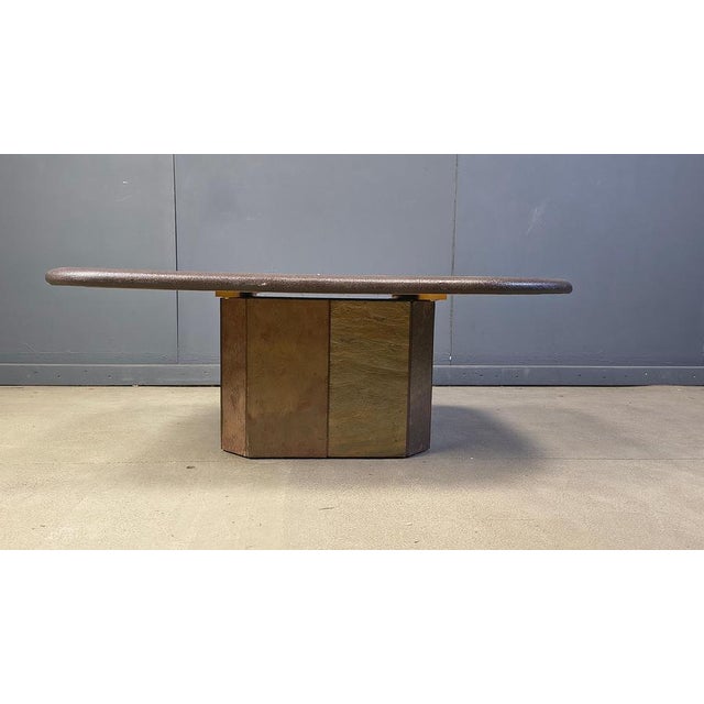 Black Brutalist Kingma Coffee Table, 1970s For Sale - Image 8 of 11