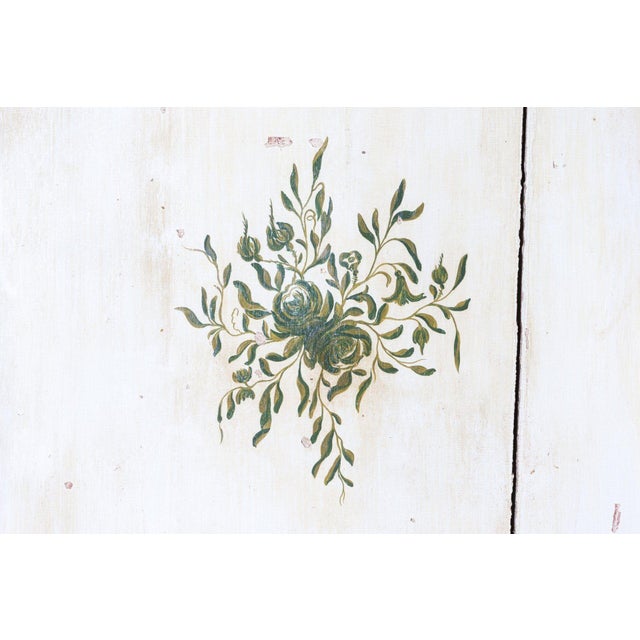 18th Century Dutch Painted Linen Press, 1750s For Sale - Image 16 of 18