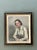 Vintage Distressed Portrait of Woman in Gilt Frame For Sale - Image 10 of 12