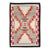 Galerie Shabab Collection Rustic Southwestern Style North American Navajo Tribal Throw Rug, Circa 1920 For Sale