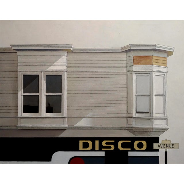 Contemporary Sergon - Disco Avenue - Oil Painting on Canvas For Sale - Image 3 of 10