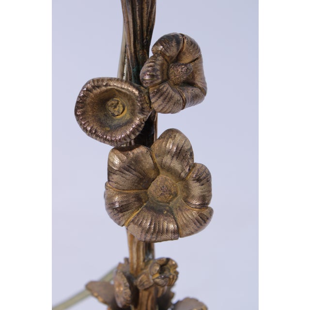 1970s Pair of Bronze Louis XV Style Table Lamps For Sale - Image 12 of 12