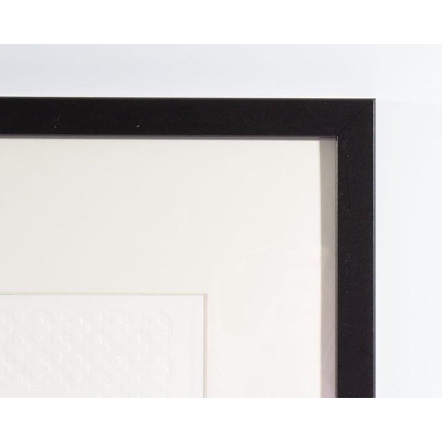 Late 20th Century Abstract Intaglio Print With Embossing by Martin Barooshian For Sale - Image 5 of 8