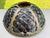 1960s Tiffany-Style Iridescent Glass & Bronze Turtleback Tile 26" Shade (Shade Only) For Sale - Image 4 of 18