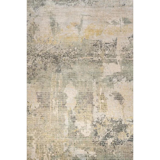 Hand-Knotted Clouds Mosaic Rug from DSV Carpets For Sale - Image 4 of 4