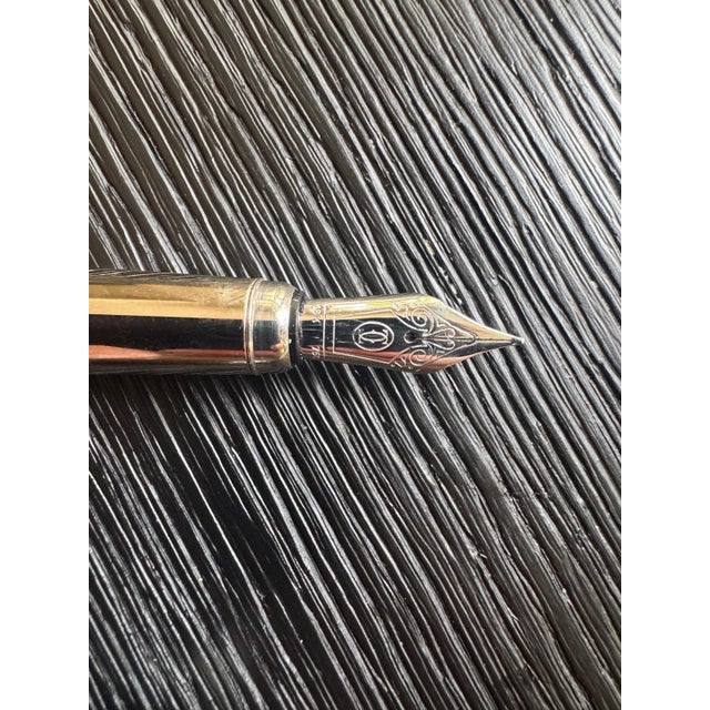 Cartier Late 20th Century Cartier Louis Cartier Transatlantique Limited Edition Kotibe Wood Fountain Pen, Boxed For Sale - Image 4 of 5