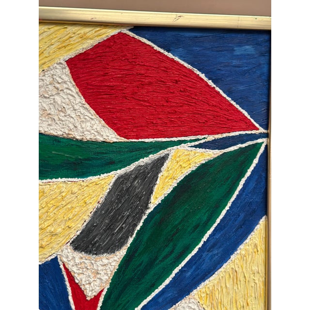 M. Hulander, Abstract Composition II, 1960s, Oil on Canvas, Framed For Sale - Image 15 of 18
