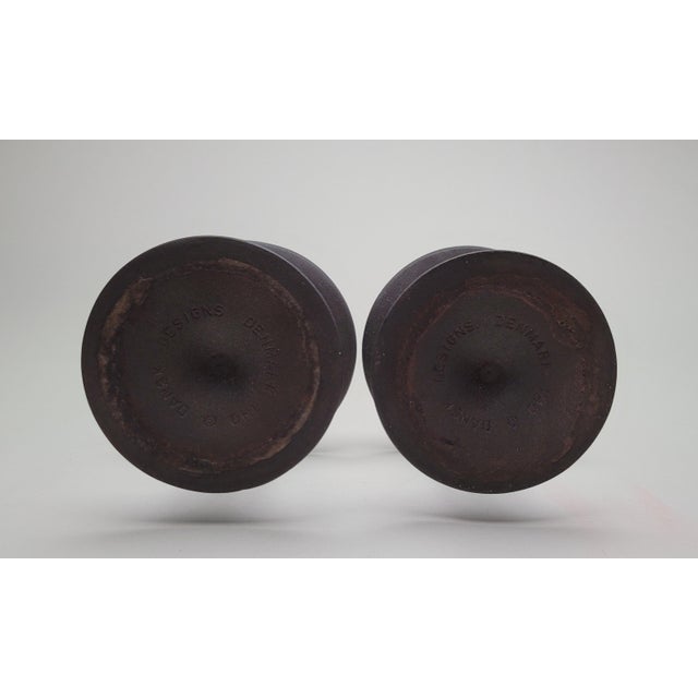 Mid 20th Century Dansk Candle Holders Set/3 For Sale - Image 10 of 14
