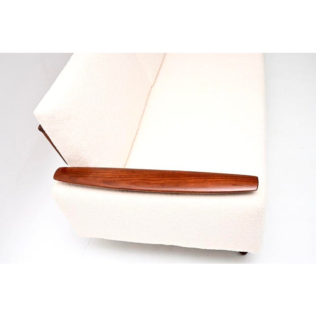 Brown Vintage Sofa Bed from Greaves & Thomas, 1960 For Sale - Image 8 of 10