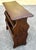 Mid 20th Century Vintage French Book Trough Table With Fleur De Lis Design For Sale - Image 5 of 8