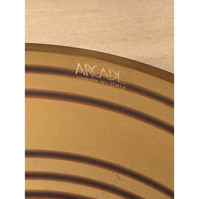 Late 20th Century Roberto Faccioli for Arcade Murano Glass Bowl For Sale - Image 5 of 12