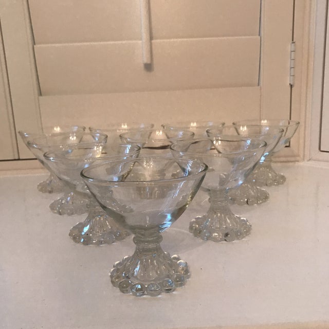 1940's Vintage Shabby Chic Boobie Glasses- Set of 10 For Sale - Image 12 of 12