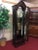 1910s Antique Grandfather Clock Herschede Clock Tubular Tall Clock Solid Wood Mahogany For Sale - Image 5 of 8