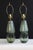Mid 20th Century Mezza Murano Style Sage Green Lamps - a Pair For Sale - Image 10 of 11