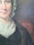 Mid 19th Century Antique 19th Century Victorian Oil Painting Portrait of a Lady For Sale - Image 5 of 18