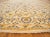 Ivory 1950 Vintage Persian Kashan Oriental Carpet, in Room size, with Floral Elements For Sale - Image 8 of 9