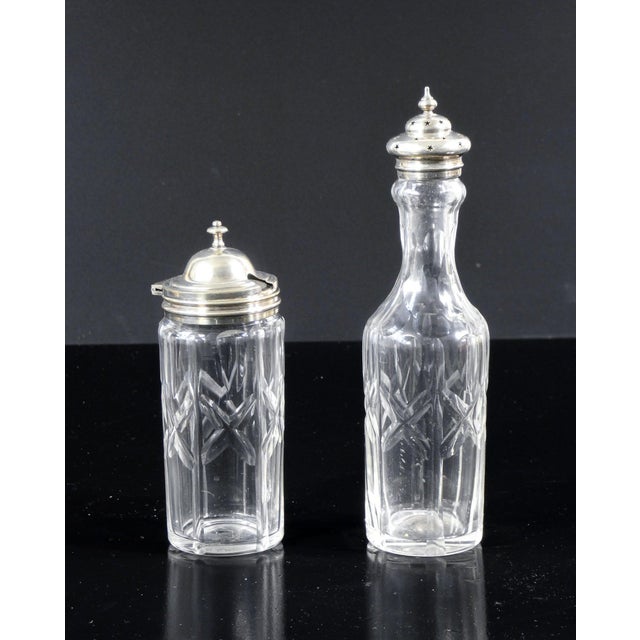 19th Century Victorian Cruet Set, Set of 5 For Sale - Image 11 of 18