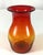 1960s Blenko-1960s Mid-Century Modern Hand Blown Amberina Vase For Sale - Image 5 of 7