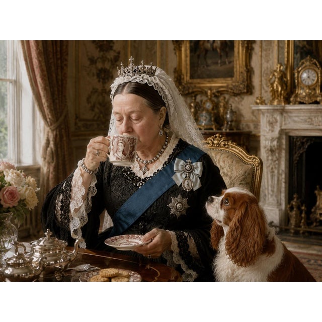 Late 19th Century 1897 Queen Victoria Diamond Jubilee Mug For Sale - Image 5 of 6